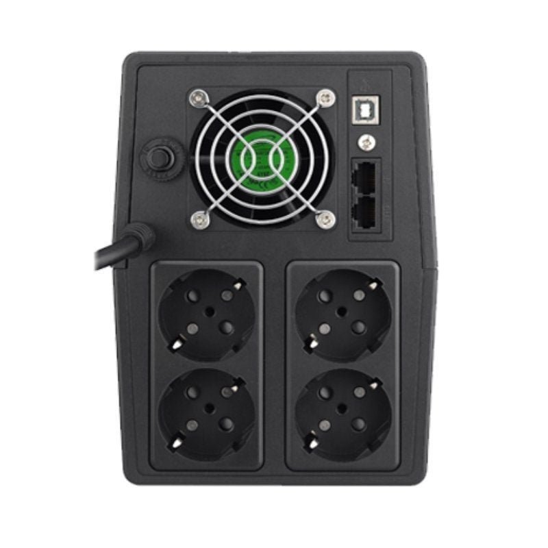 SAI Línea Interactiva Phasak 2000 VA LCD/ 2000VA/ 4 Salidas/ Formato Torre - изображение 2