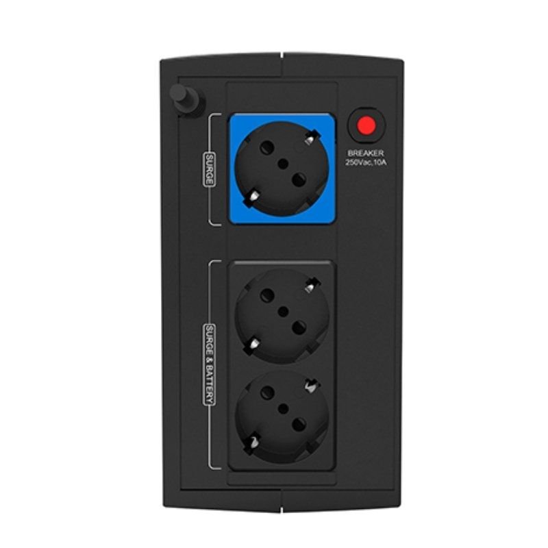 SAI Línea Interactiva Phasak Ottima 1060 VA Interactive/ 1060VA-600W/ 2 Salidas/ Formato Torre - изображение 3
