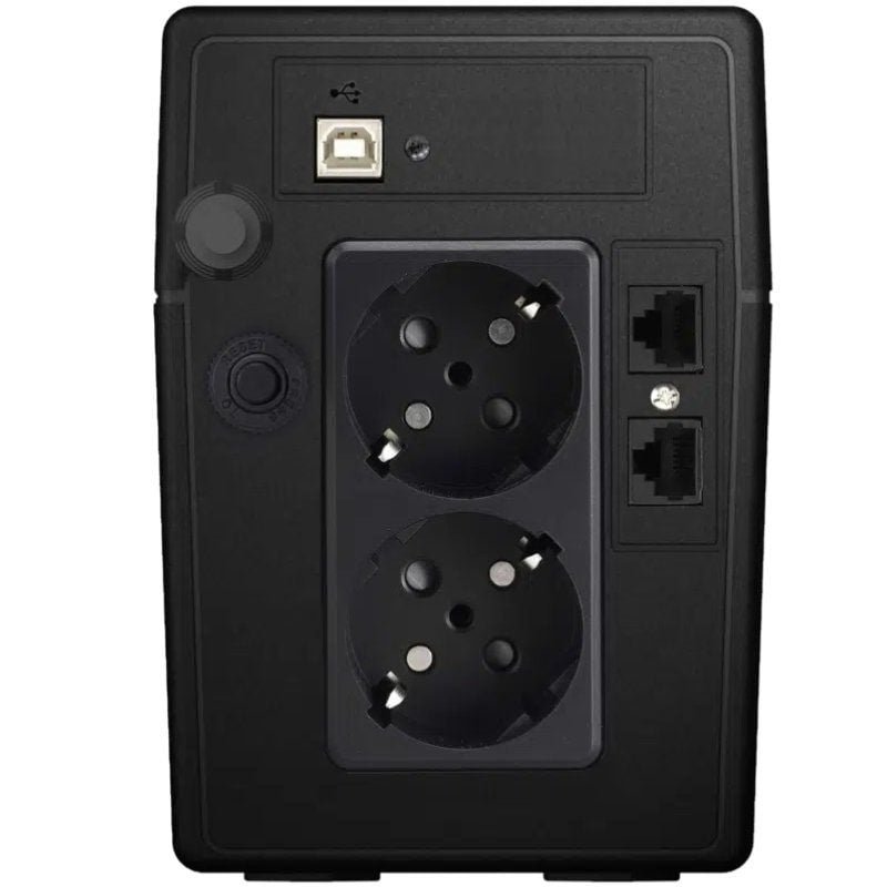 SAI Línea Interactiva Phasak 850 VA LCD Interactive/ 850VA/ 2 Salidas/ Formato Torre - изображение 2