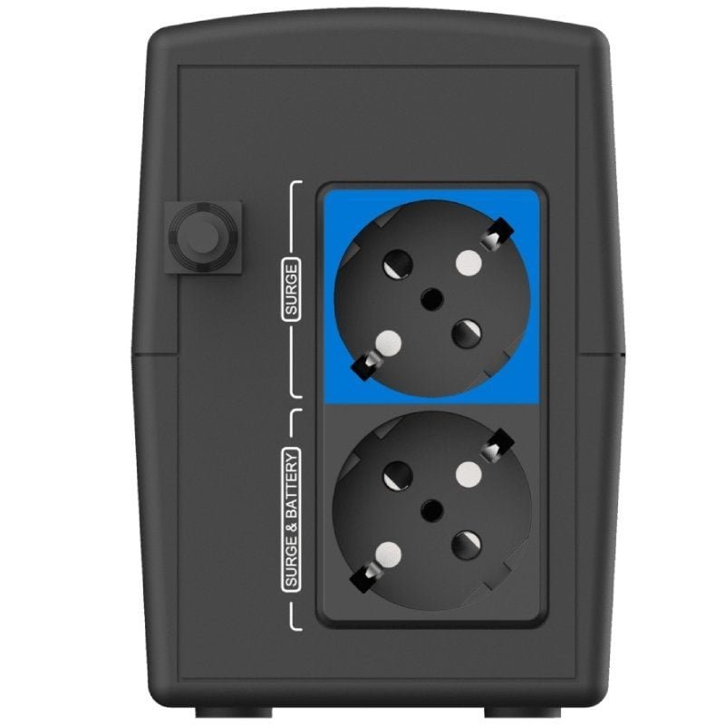 SAI Línea Interactiva Phasak Ottima 1060 VA Interactive/ 1060VA-600W/ 2 Salidas/ Formato Torre - изображение 2