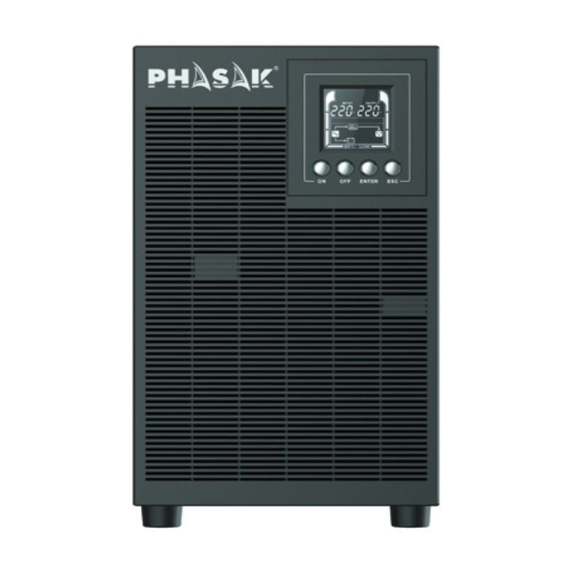 SAI Online Phasak 3000 VA Online LCD/ 3000VA-2700W/ 4 Salidas/ Formato Torre - изображение 2