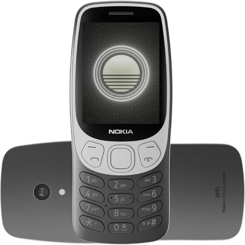 Teléfono Móvil Nokia 3210/ 4G/ Negro