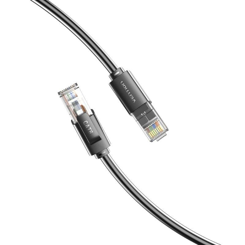 Cable de Red RJ45 UTP Vention IBRBK Cat.6/ 8m/ Negro - изображение 2