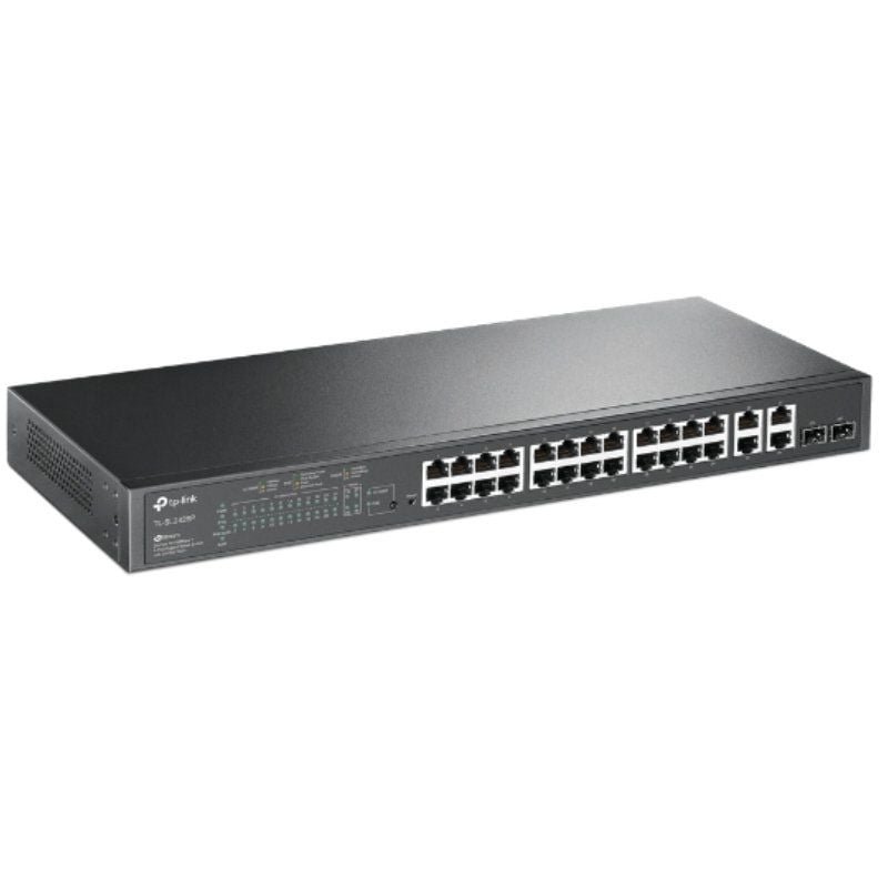 Switch TP-Link Omada TL-SL2428P 28 Puertos/ RJ-45 10/100 PoE/ SFP - изображение 2