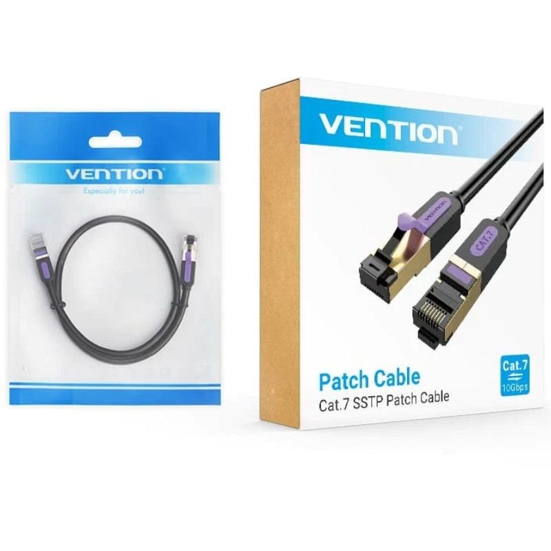 Cable de Red RJ45 SFTP Vention ICDBI Cat.7/ 3m/ Negro - изображение 2