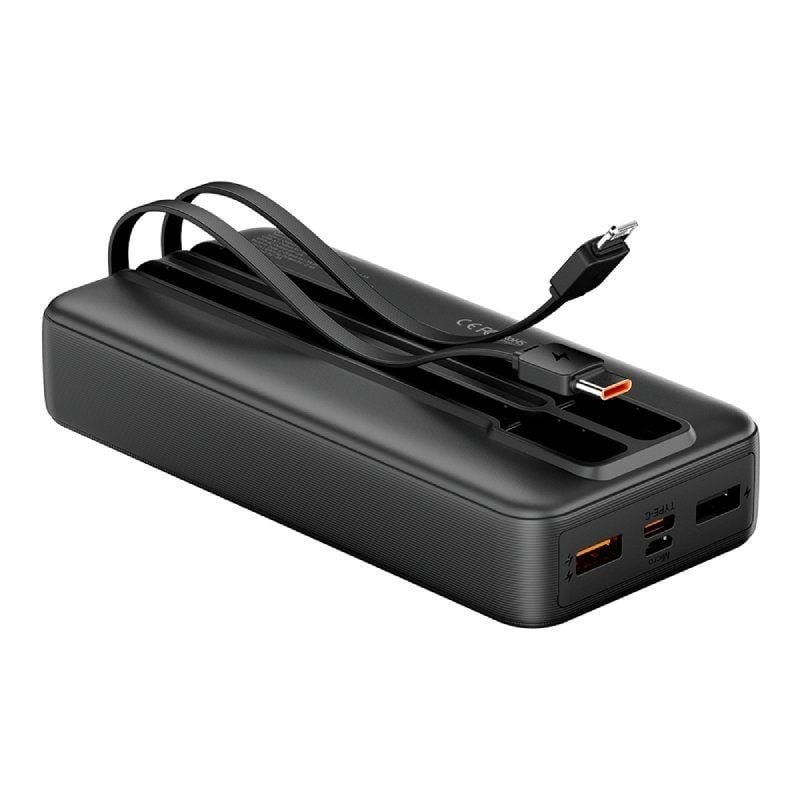 Powerbank 20000mAh Vention FHPB0/ 22.5W/ Negra/ Incluye Cable USB TIpo-C y Lightning - изображение 2