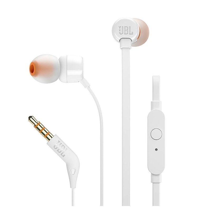 Auriculares Intrauditivos JBL Tune 110/ con Micrófono/ Jack 3.5/ Blancos - изображение 3