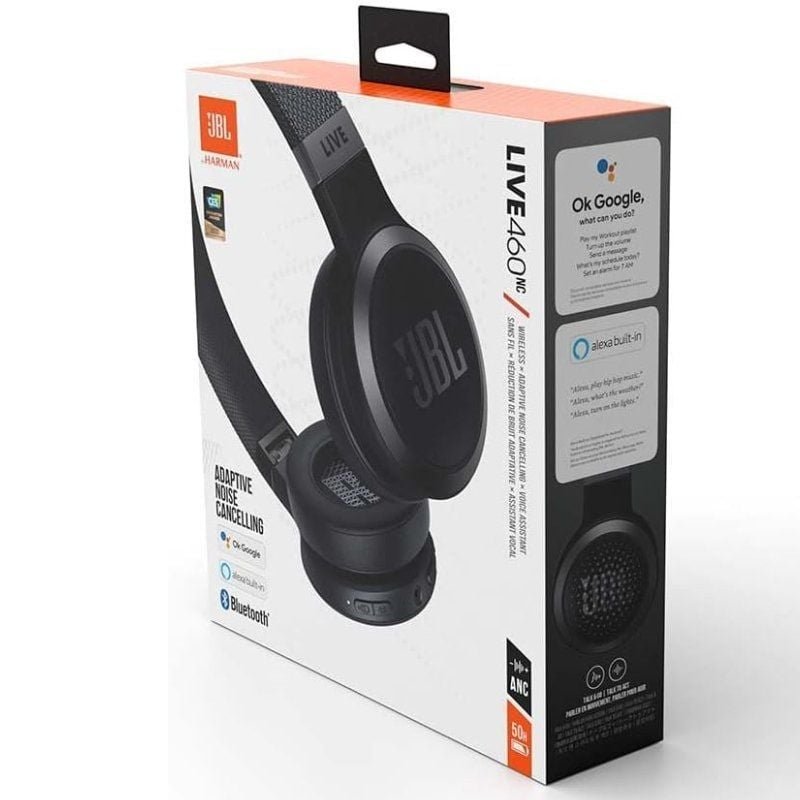 Auriculares Inalámbricos JBL Live 460NC/ con Micrófono/ Bluetooth/ Negros - изображение 5