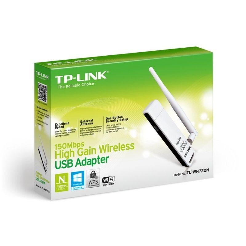Adaptador USB - WiFi TP-Link TL-WN722N/ 150Mbps - изображение 2