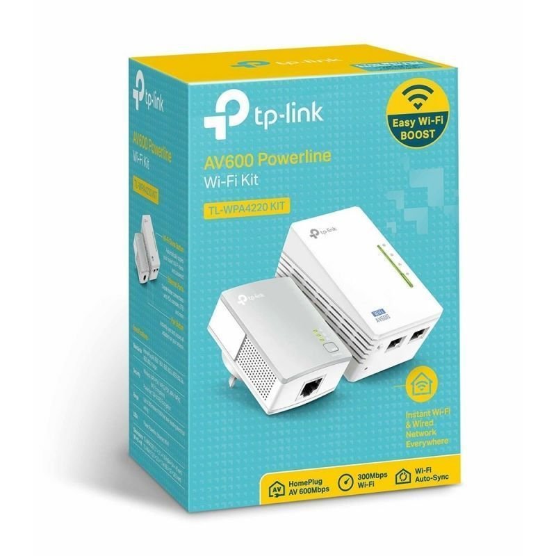 Adaptador Powerline TP-Link WPA4220Kit 500Mbps/ Alcance 300m/ Pack de 2 - изображение 2