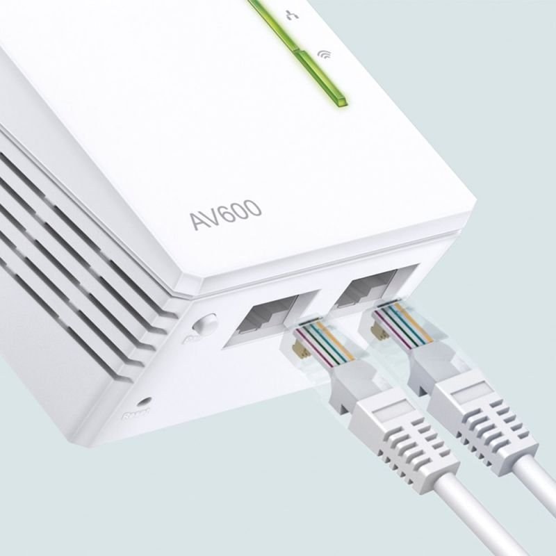 Adaptador Powerline TP-Link WPA4221KIT 600Mbps/ Alcance 300m/ Pack de 2 - изображение 3