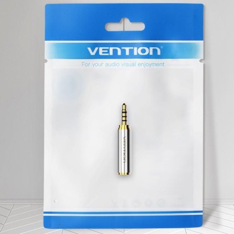 Adaptador Jack Vention VAB-S02/ Jack 2.5 Macho - Jack 3.5 Hembra/ Plata - изображение 4