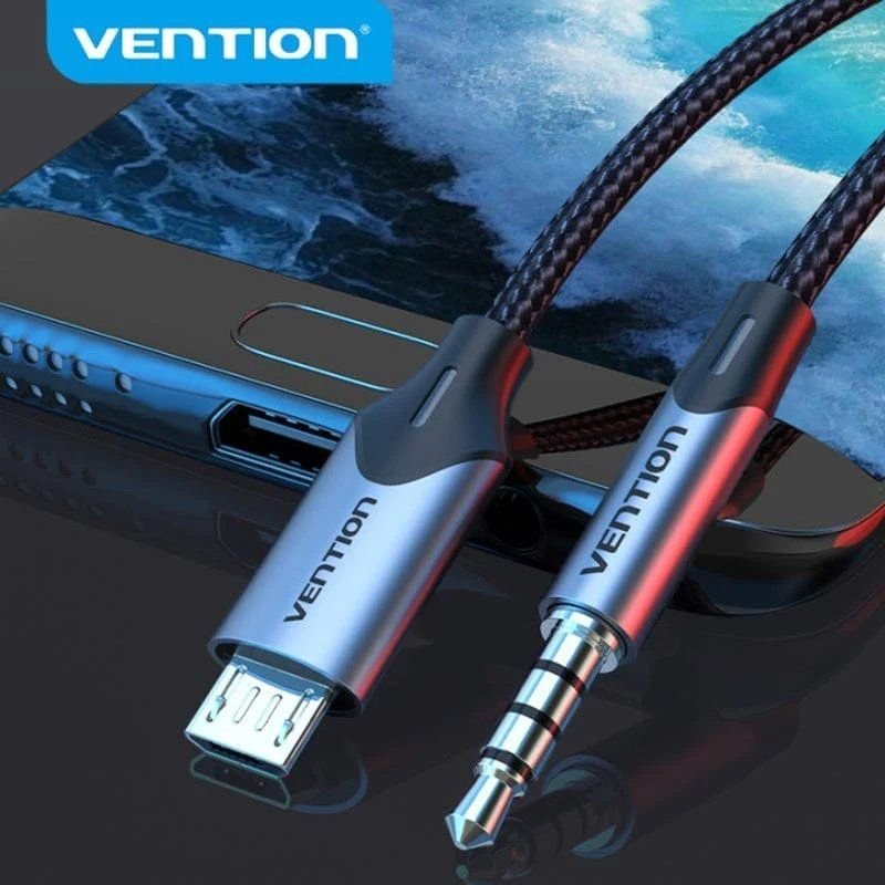 Cable Audio Vention BDGBG/ MicroUSB Macho - Jack 3.5 Macho/ 1.5m/ Negro - изображение 5