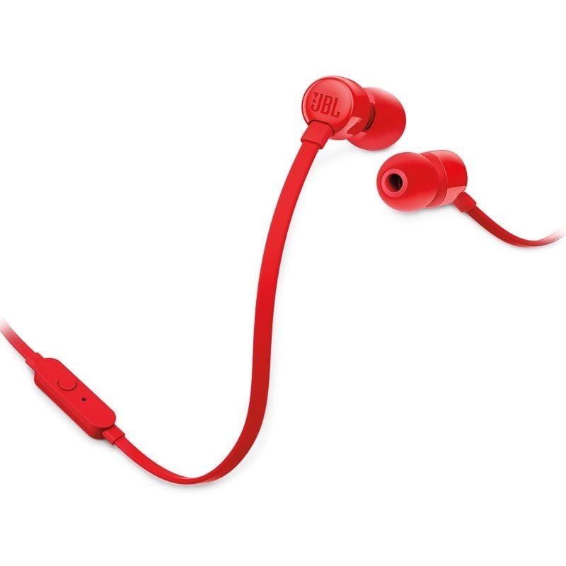 Auriculares Intrauditivos JBL T110/ con Micrófono/ Jack 3.5/ Rojos - изображение 2