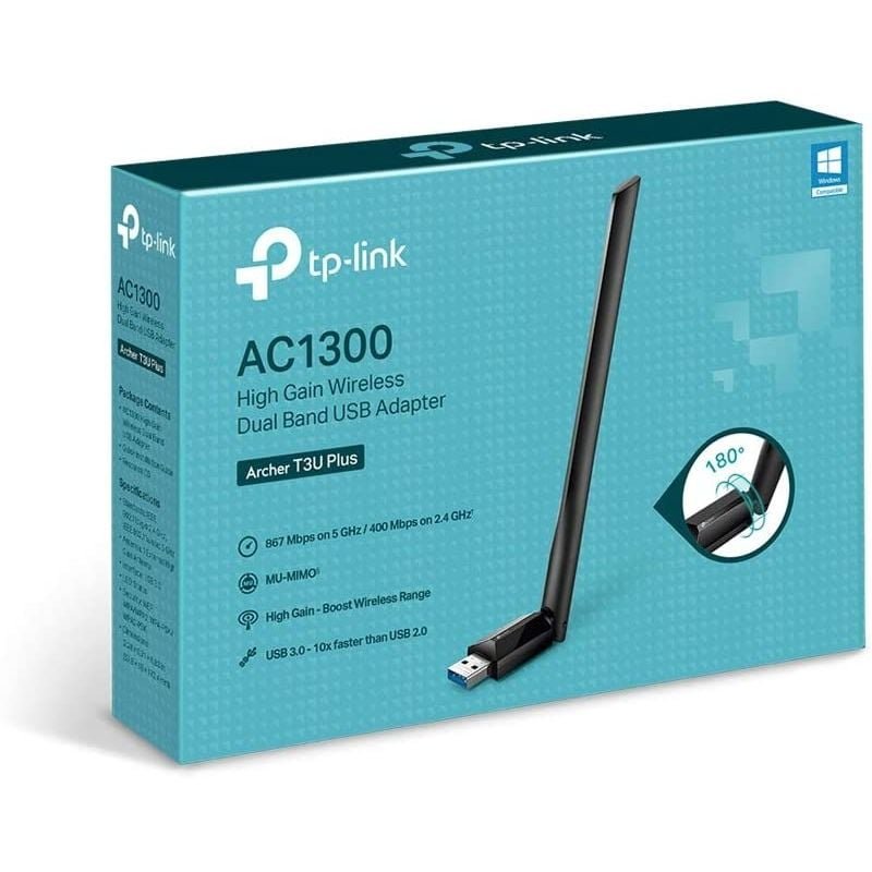 Adaptador USB - WiFi TP-Link Archer T3U Plus/ 867Mbps - изображение 3