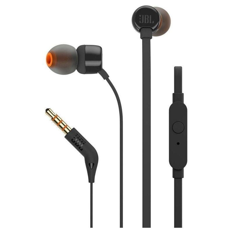 Auriculares Intrauditivos JBL Tune 110/ con Micrófono/ Jack 3.5/ Negros - изображение 4