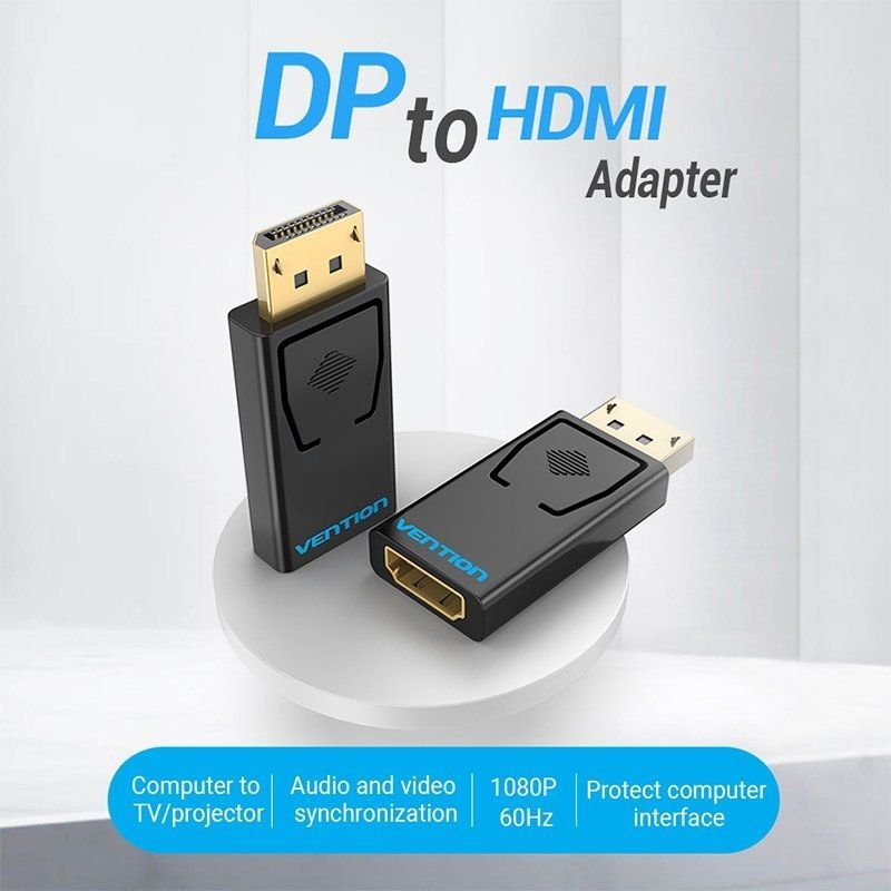Adaptador Vention HBKB0/ DisplayPort Macho - HDMI Hembra - изображение 4