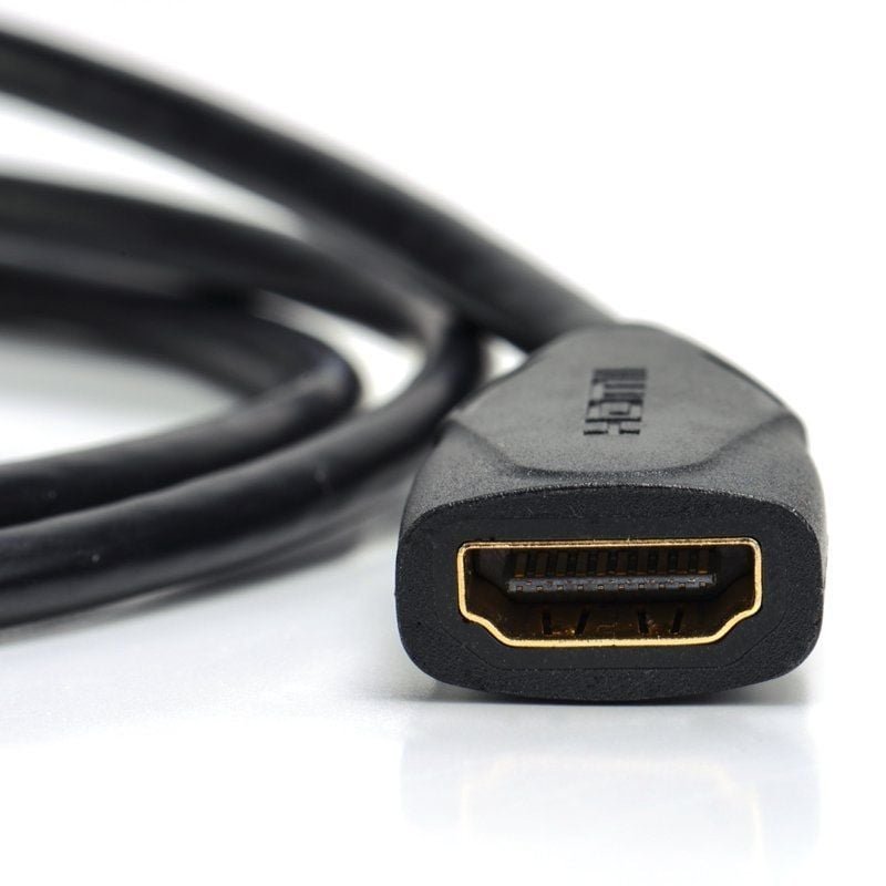 Cable Alargador Micro HDMI 4K Vention ABBBF/ Micro HDMI Macho - HDMI Hembra/ 1m/ Negro - изображение 3