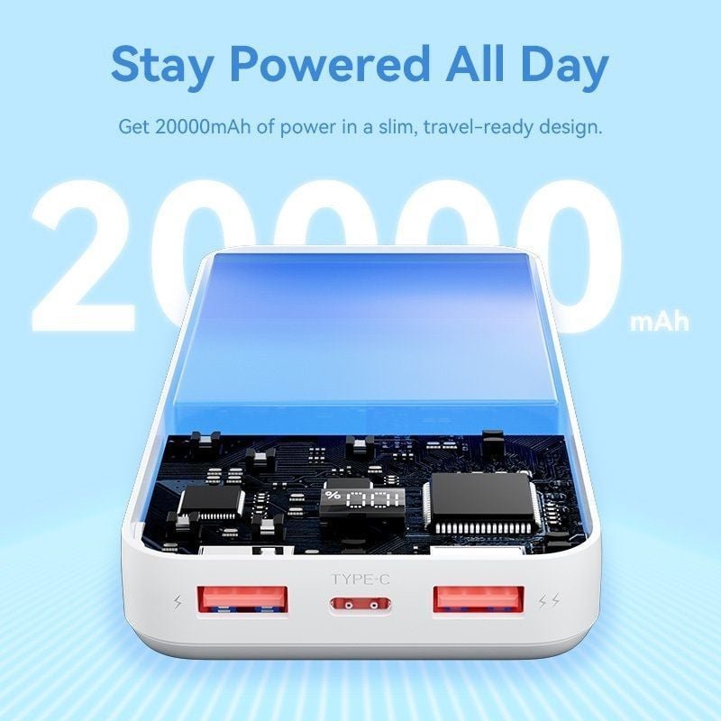 Powerbank 20000mAh Vention FHLB0/ 22.5W/ Negra - изображение 3