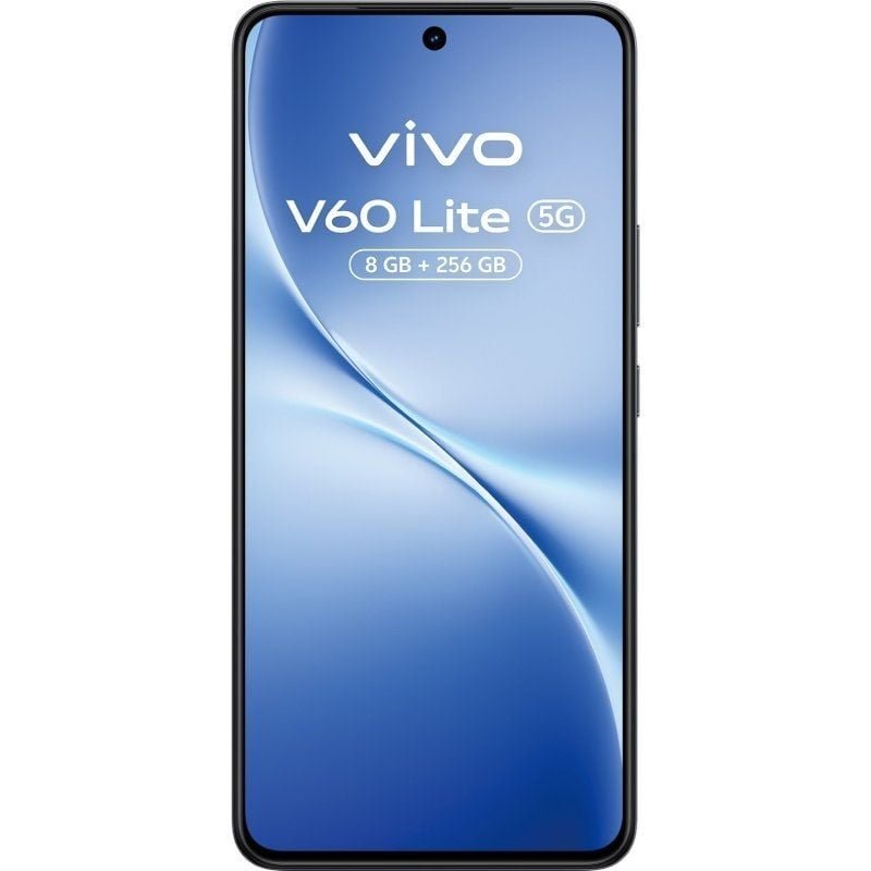 Smartphone Vivo V60 Lite 8GB/ 256GB/ 6.77"/ 5G/ Negro/ Incluye Cargador 90W y Buds
