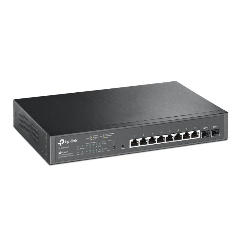 Switch TP-Link Omada Smart Gigabit JetStream TL-SG2210MP 10 Puertos/ RJ-45 10/100/1000 PoE/ SFP - изображение 2