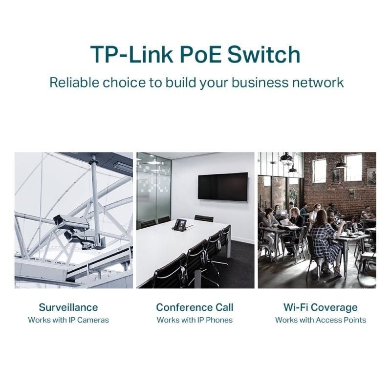 Switch Gestionable TP-Link Gigabit TL-SG1428PE 28 Puertos/ RJ-45 10/100/1000 PoE+/ SFP - изображение 5