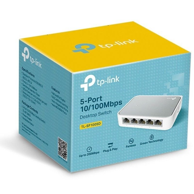 Switch TP-Link 5P 5 Puertos/ RJ-45 10/100 - изображение 3