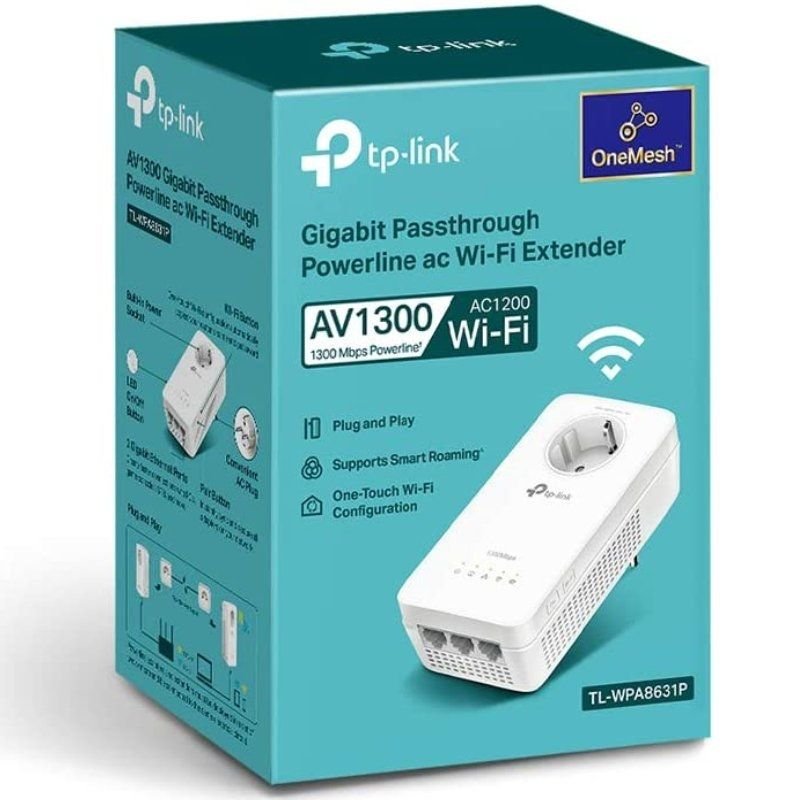 Adaptador Powerline TP-Link TL-WPA8631P 1300Mbps/ Alcance 300m - изображение 3