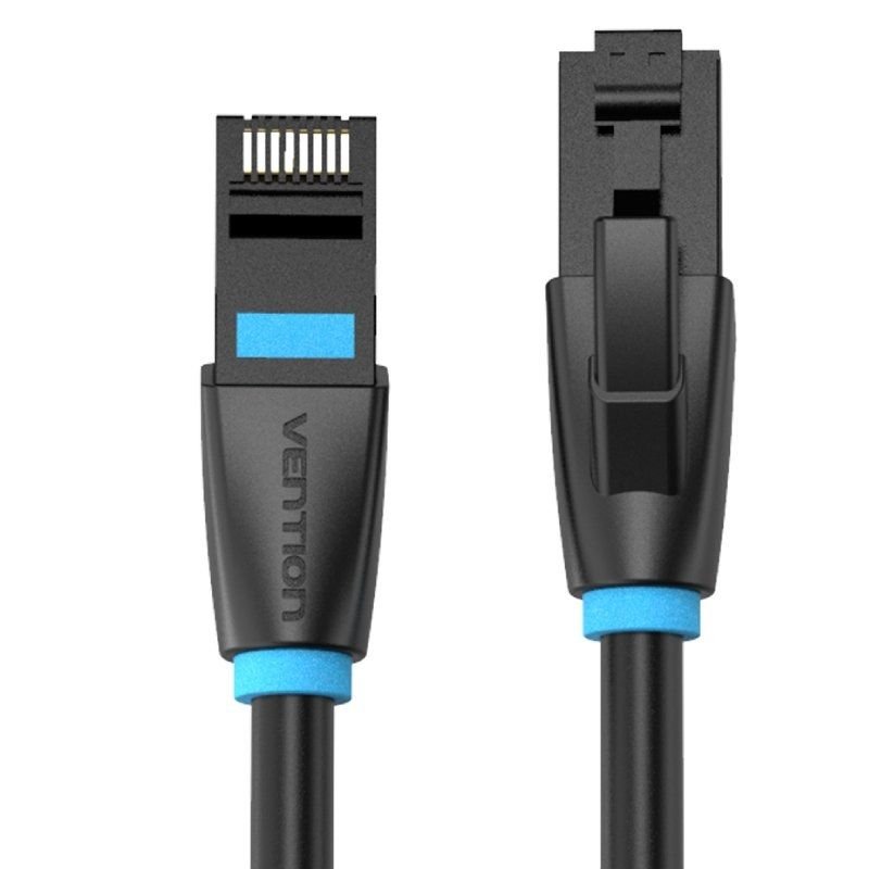 Cable de Red RJ45 26AWG UTP Vention IBKBK Cat.6A/ 8m/ Negro - изображение 2