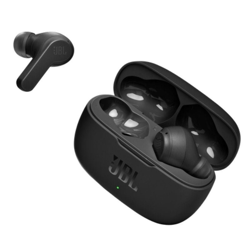Auriculares Bluetooth JBL Wave 200TWS con estuche de carga/ Autonomía 5h/ Negros - изображение 4
