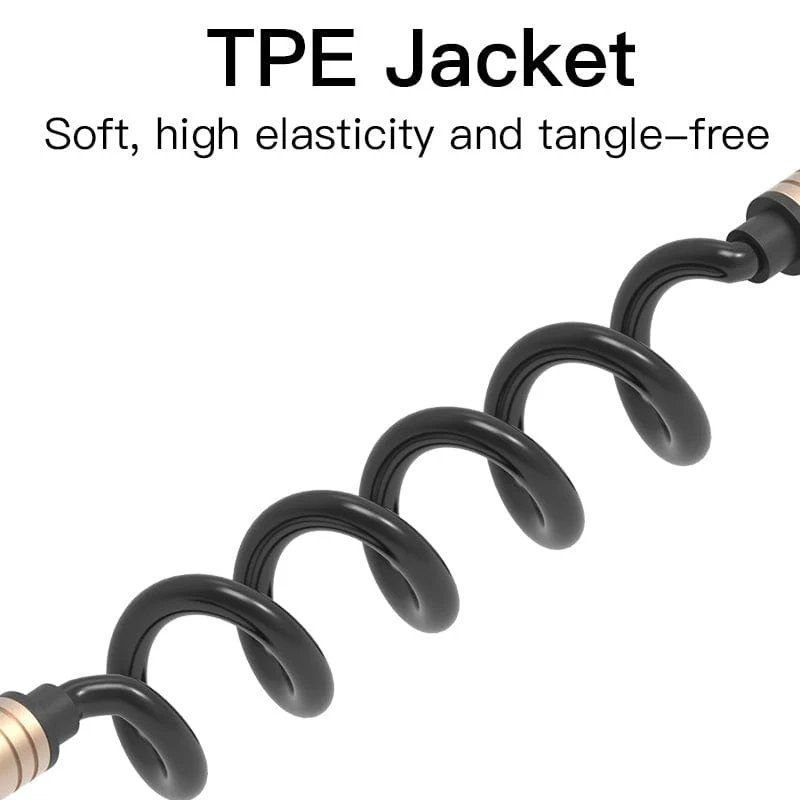 Cable Estéreo Vention BFABY/ Jack 3.5 Hembra - Jack 3.5 Hembra/ 30cm/ Oro Rosado - изображение 2