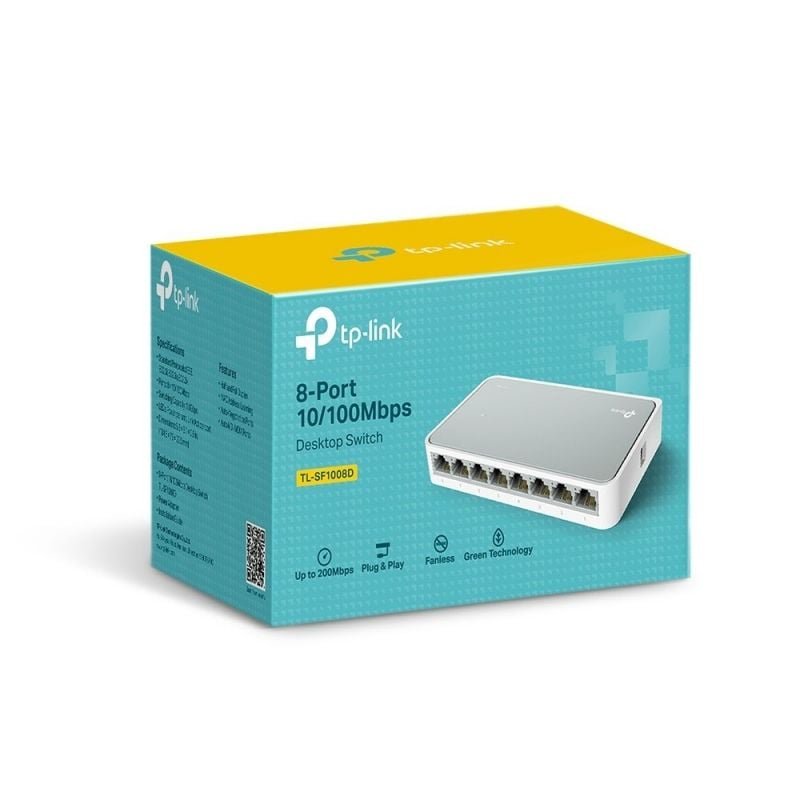 Switch TP-Link 8P 8 Puertos/ RJ-45 10/100 - изображение 3