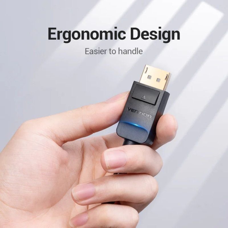 Cable Conversor Vention HBLBH/ DisplayPort Macho - VGA Macho/ 2m/ Negro - изображение 4