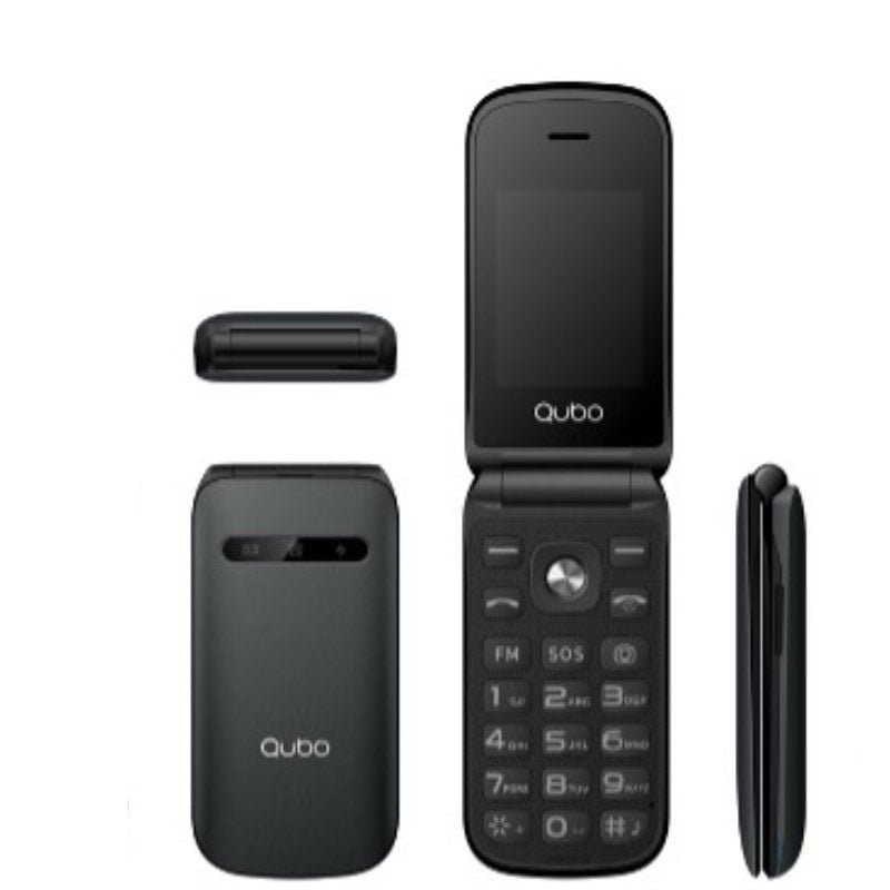 Teléfono Móvil Qubo X-209 4G para Personas Mayores/ Negro - изображение 2
