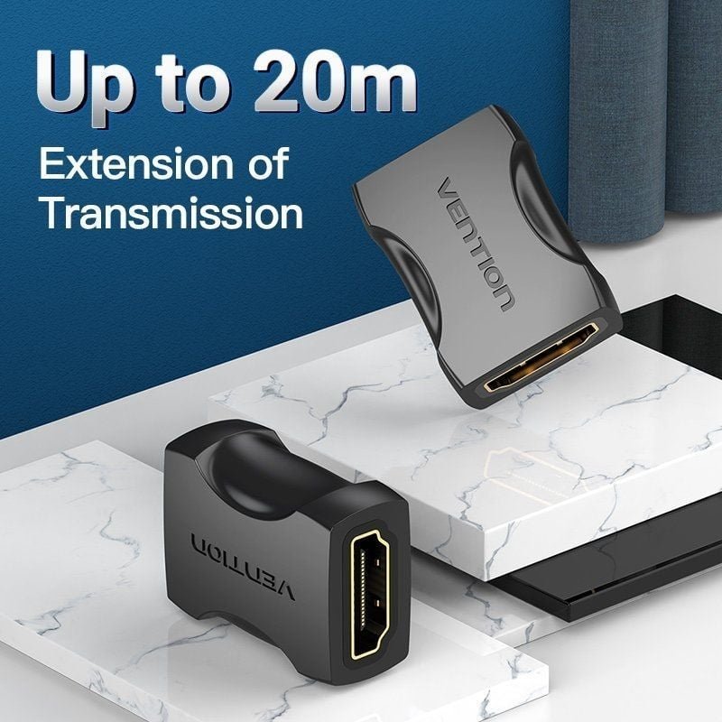 Adaptador HDMI 4K Vention AIRB0-2/ HDMI Hembra - HDMI Hembra/ Pack 2 Uds - изображение 4
