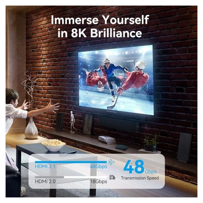 Adaptador HDMI 8K Vention AIVH0/ HDMI Macho - HDMI Hembra - изображение 5