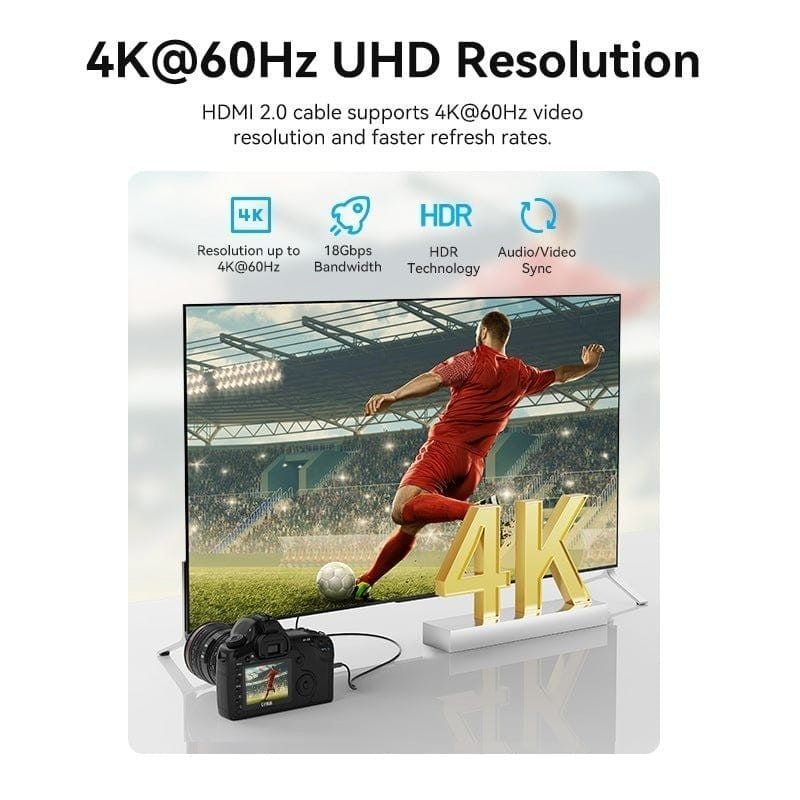 Cable HDMI 4K Vention AGHBF/ HDMI Macho - Mini HDMI Macho/ 1m/ Negro - изображение 3