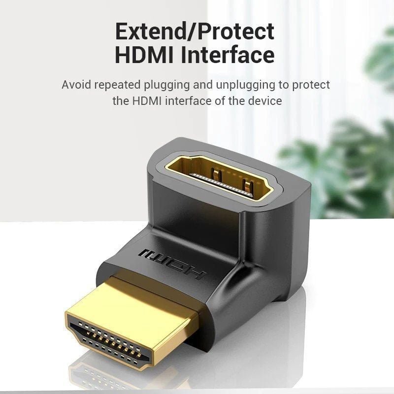 Adaptador HDMI 4K 270º Vention AINB0/ HDMI Macho - HDMI Hembra/ Pack 2 Uds - изображение 4