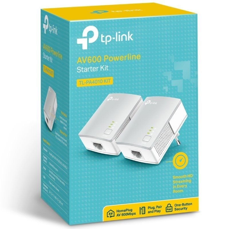 Adaptador Powerline TP-Link TL-PA4010Kit 600Mbps/ Alcance 300m/ Pack de 2 - изображение 4
