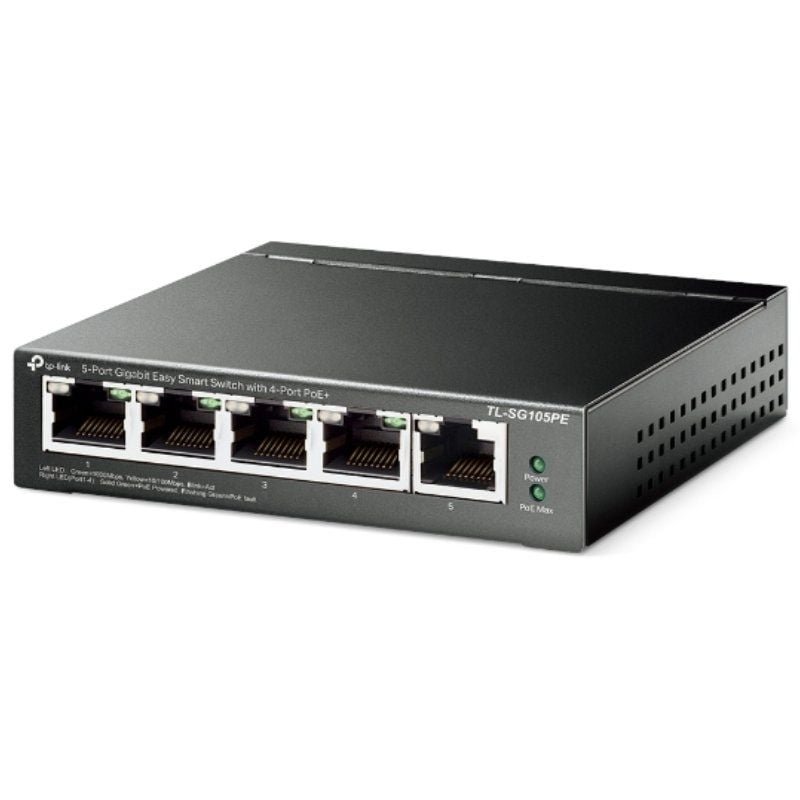 Switch TP-Link TL-SG105PE 5 Puertos/ RJ-45 10/100/1000 PoE - изображение 2
