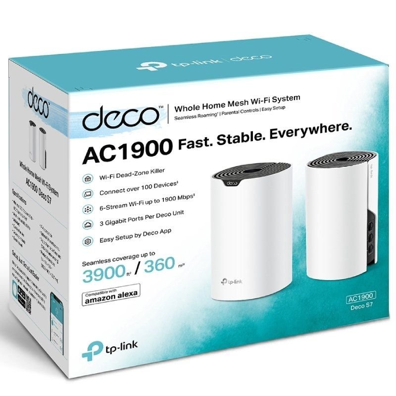 Sistema Mesh TP-Link Deco S7 1900Mbps/ 2.4GHz 5GHz/ Pack de 2 - изображение 3