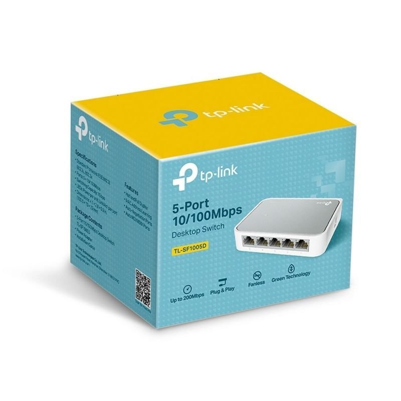 Switch TP-Link 5P 5 Puertos/ RJ-45 10/100 - изображение 4