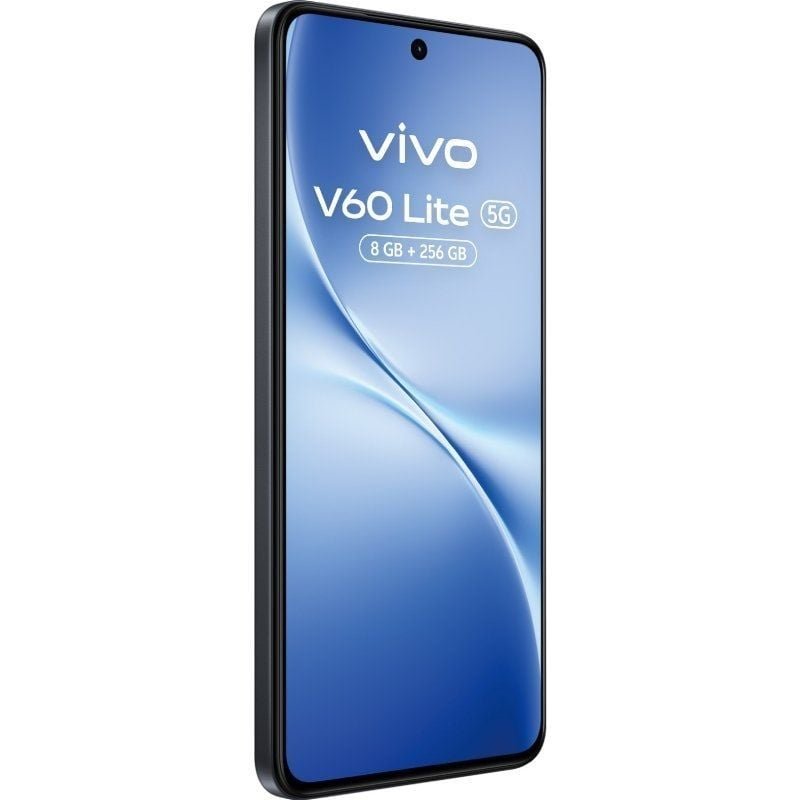 Smartphone Vivo V60 Lite 8GB/ 256GB/ 6.77"/ 5G/ Negro/ Incluye Cargador 90W y Buds