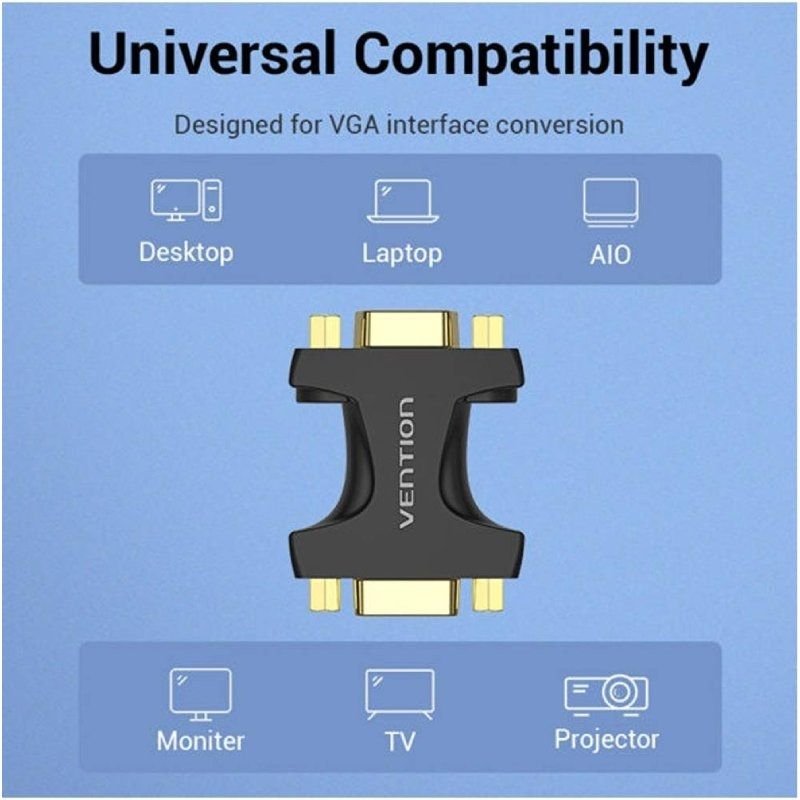 Adaptador Vention DDGB0/ VGA Hembra - VGA Hembra - изображение 3