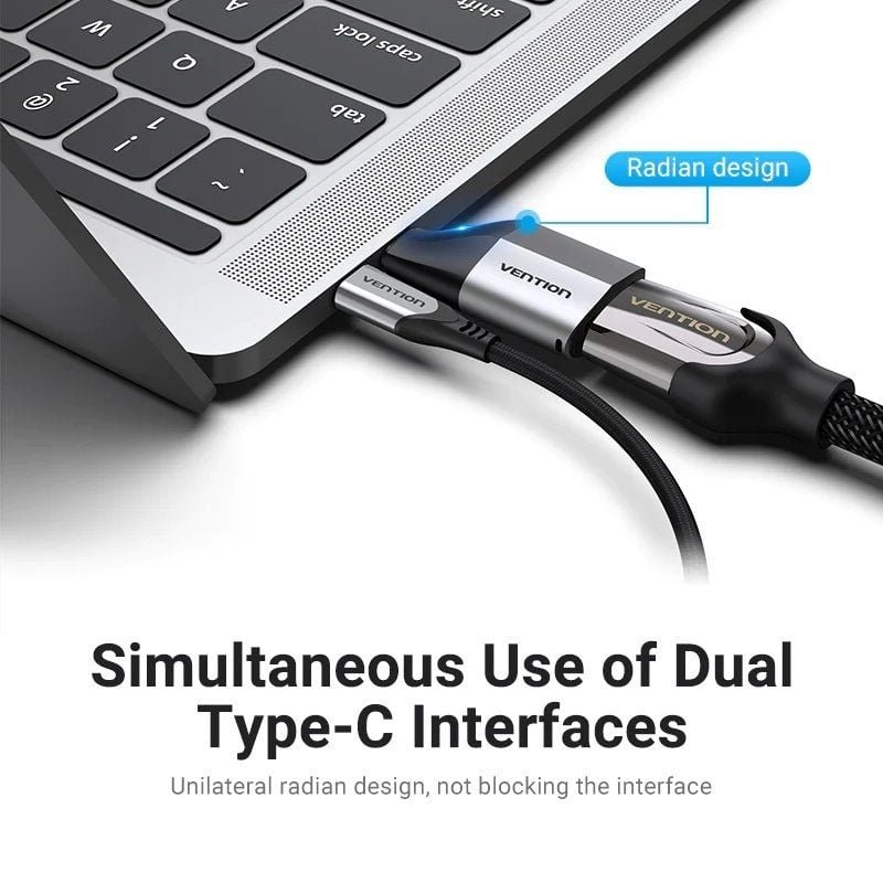 Adaptador USB Tipo-C Vention TCAH0/ USB Tipo-C Macho - HDMI Hembra - изображение 3