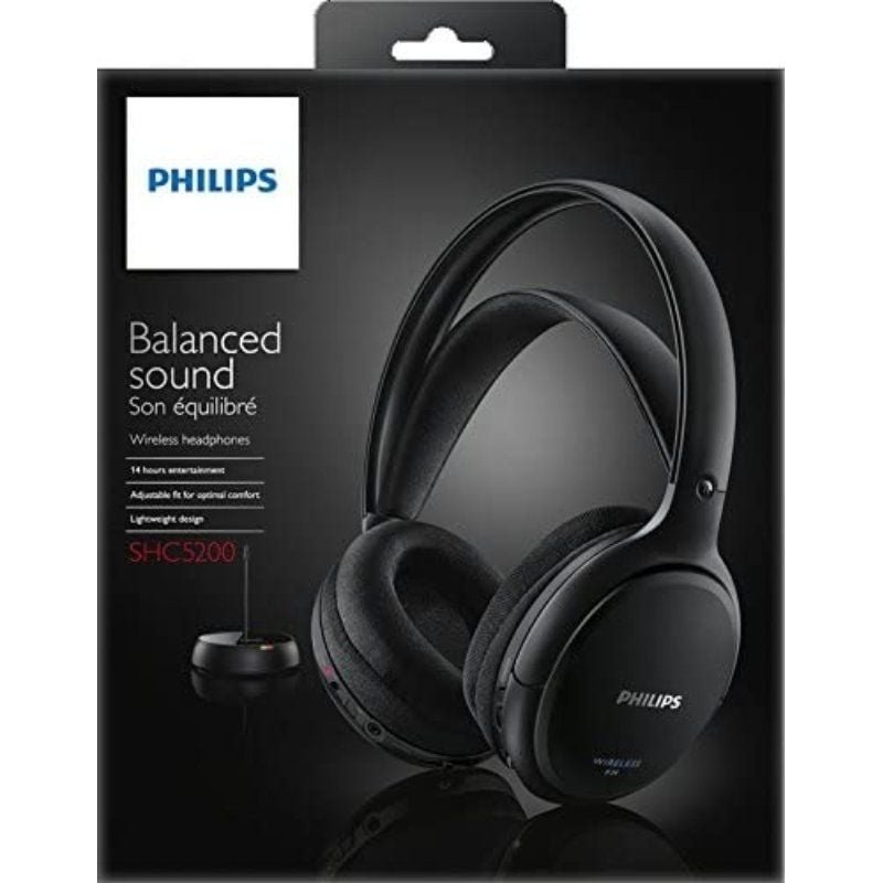 Auriculares Inalámbricos Philips SHC5200/ Radiofrecuencia/ Negros - изображение 2
