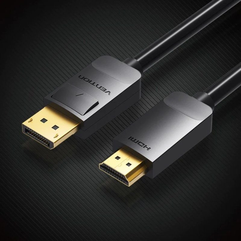 Cable Conversor Vention HADBG/ Displayport Macho - HDMI Macho/ 1.5m/ Negro - изображение 3