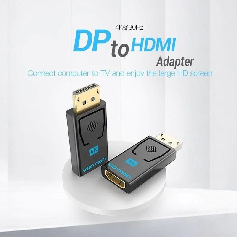 Adaptador HDMI 4K Vention HBPB0/ DisplayPort Macho - HDMI Hembra - изображение 2