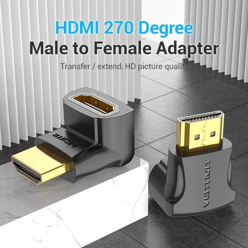 Adaptador HDMI 4K 270º Vention AINB0/ HDMI Macho - HDMI Hembra - изображение 2