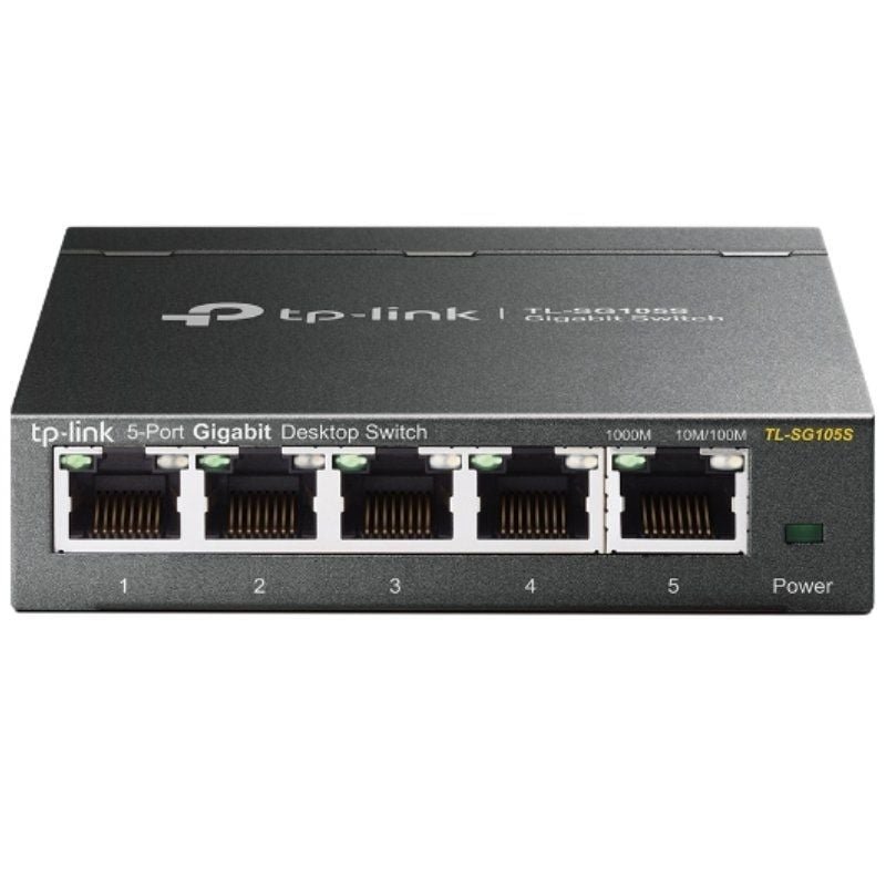 Switch TP-Link TL-SG105S 5 Puertos/ RJ-45 10/100/1000 - изображение 2